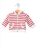 VESTE RAYE A CAPUCHE MIXTE BANANOVA ELLE EST OU LA MER