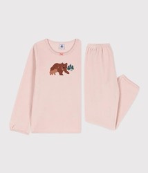 PYJAMA VELOURS A083L01 PETIT BATEAU