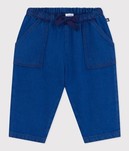 PANTALON EN LYOCELL MIXTE A081P02 PETIT BATEAU