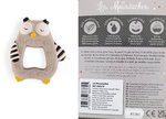 ANNEAU DE DENTITION HIBOU LES MOUSTACHES 666374 MOULIN ROTY