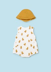 COMBICOURT POUSSINS + CHAPEAU MIXTE 1614 MAYORAL