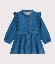 ROBE EN JEAN DENIM A0B6S01 PETIT BATEAU